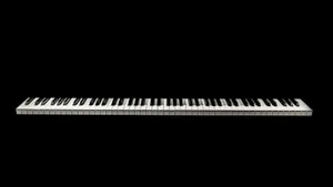 Simple Laptop Background With Piano Wallpaper