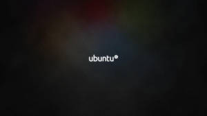 Simple Linux Desktop Ubuntu Logo Wallpaper