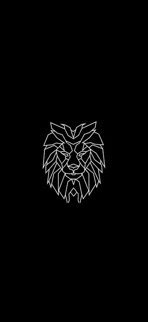 Simple Lion Phone Wallpaper