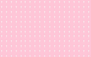 Simple Pink Aesthetic Design Wallpaper