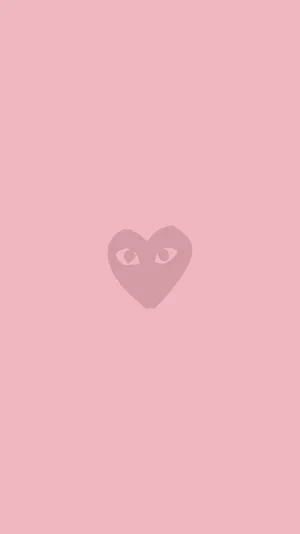 Simple Pink Cdg Play Logo Wallpaper