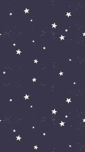 Simple Stars Pattern Wallpaper