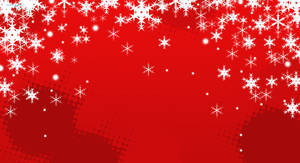 Simple White And Red Christmas Background Wallpaper