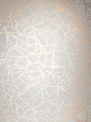 Simple White Geometric Wallpaper