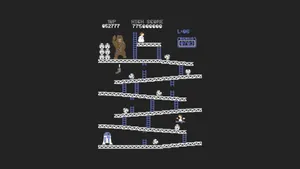 Simplistic Gaming Donkey Kong And Star Wars Wallpaper