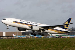 Singapore Airlines Airplanes Wallpaper