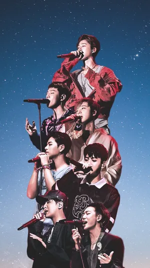 Singing Ikon Members Wallpaper