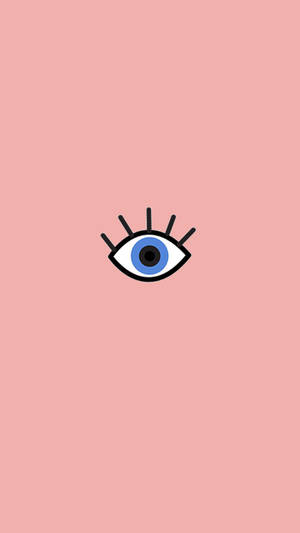 Single Evil Eye Wallpaper