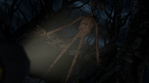 Siren Head Looking Down Wallpaper