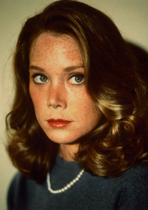 Sissy Spacek Vintage Colorized Portrait Wallpaper