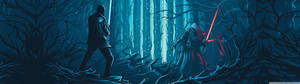 Sith Lord Dual Monitor Wallpaper
