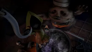 Six Being Chased By Chefs In Little Nightmares 4k Wallpaper