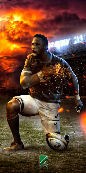 Siya Kolisi Springbok Rugby Wallpaper