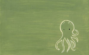 Sketch Octopus Wallpaper