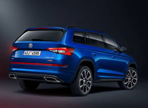 Skoda Kodiaq Rs Rear Three Quarter Wallpaper 10 Wallpaper