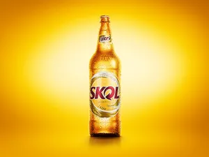 Skol Beer Bottle Wallpaper