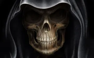 Skull And Cape Wallpaper