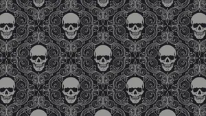 Skull Pattern Wallpaper