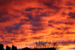 Sky, Sunset, Clouds Wallpaper