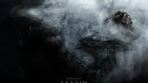 Skyrim 4k Dawnguard And Dragon Wallpaper