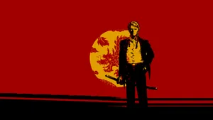 Slash Through The Streets With Katana Zero Wallpaper