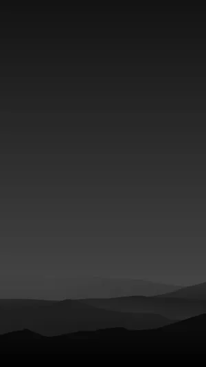 Sleek And Minimalist Black Iphone Wallpaper