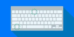 Sleek Apple Mac Computer Keyboard Wallpaper