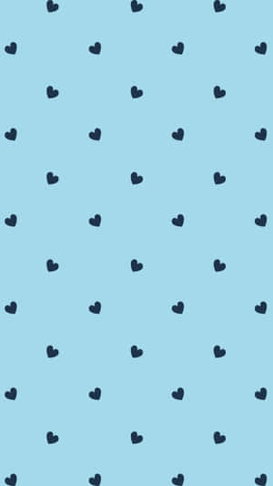 Sleek Blue Smartphone Wallpaper