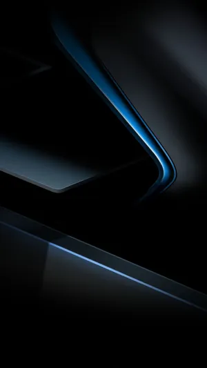 Sleek Dark Blue Details Wallpaper