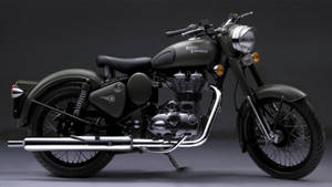 Sleek Piping Royal Enfield Hd Wallpaper