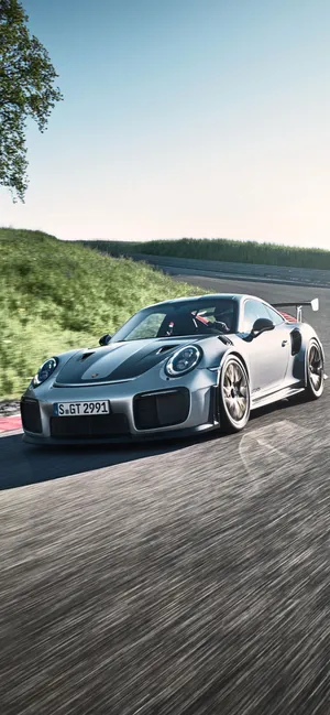 Sleek Porsche Iphone Wallpaper Wallpaper