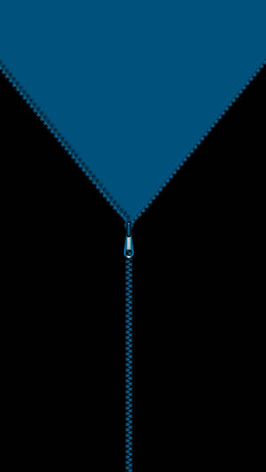 Sleek Zipper Oled Phone Display Wallpaper