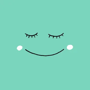 Sleeping Smile Cute Girly Ipad Wallpaper