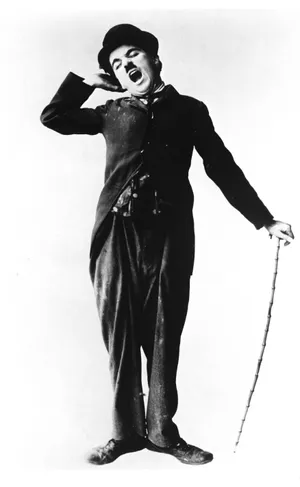 Sleepy Charlie Chaplin Wallpaper
