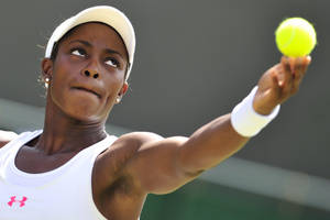 Sloane Stephens Under Armour Top Wallpaper