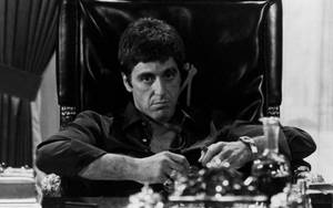 Slouching Al Pacino Scarface Wallpaper