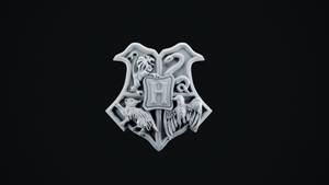 Slytherin In Hogwarts Crest Wallpaper