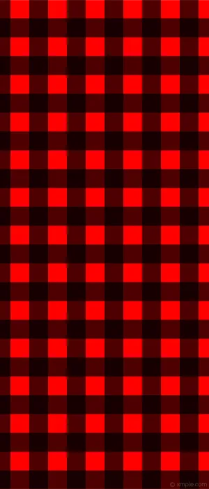 Small Black And Red Plaid Squares Wallpaper
