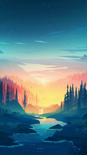 Small Memory Art Smartphone Background Wallpaper