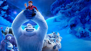 Smallfoot Percy And The Yetis Wallpaper