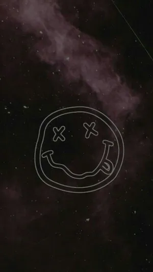 Smiley Aesthetic Grunge Iphone Wallpaper