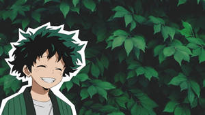 Smiling Deku Pfp Nature Wallpaper