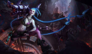 Smiling Jinx Desktop Wallpaper