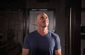 Smiling Portrait Of Johnny Sins Wallpaper
