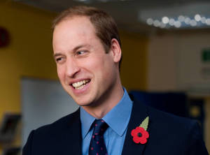 Smiling Prince William Wallpaper