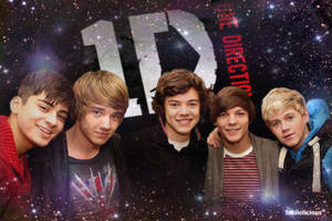 Smiling Youthful One Direction Wallpaper