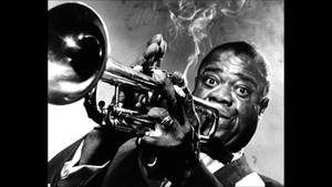 Smoke Rising Louis Armstrong Wallpaper