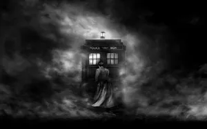 Smoke Tardis Wallpaper