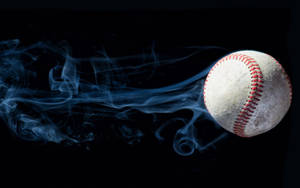 Smokey Baseball Art Wallpaper