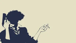 Smoking Cowboy Bebop Wallpaper
